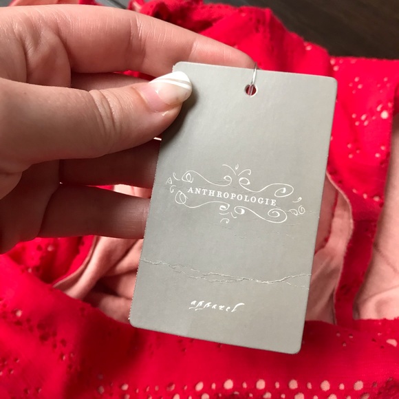 Anthropologie Postmark red open-back midi dress - Picture 7 of 11
